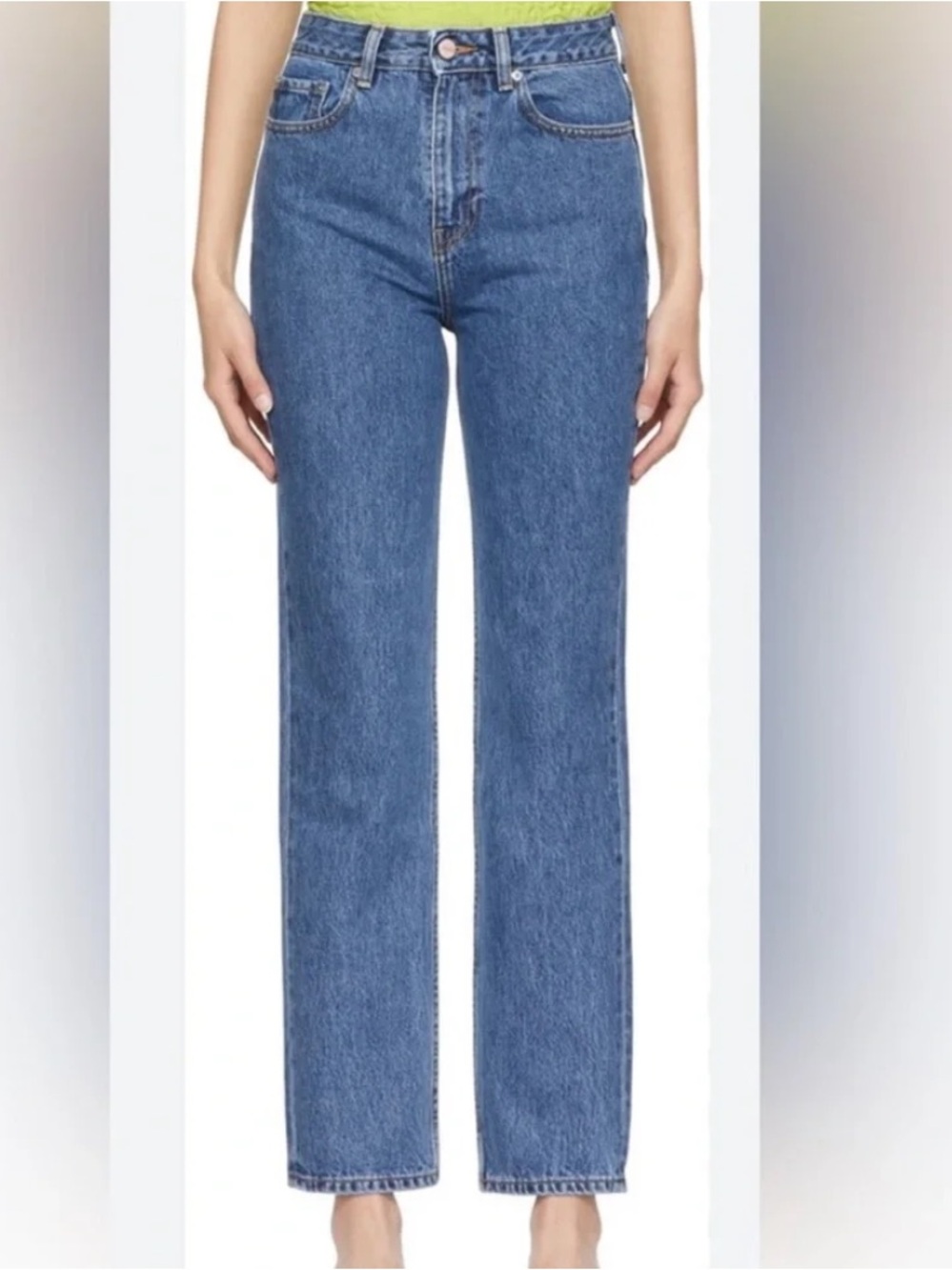 GANNI Straight Leg Jeans